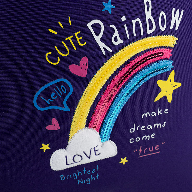 Рюкзак GoPack Education напівкаркасний GO24-165M-1 Cute Rainbow