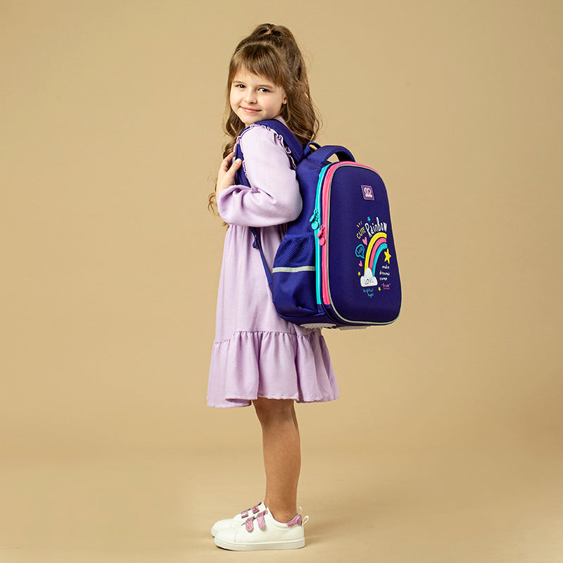 Рюкзак GoPack Education напівкаркасний GO24-165M-1 Cute Rainbow