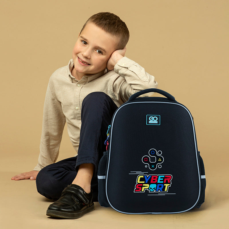 Рюкзак GoPack Education напівкаркасний GO24-165M-5 Cyber Sport