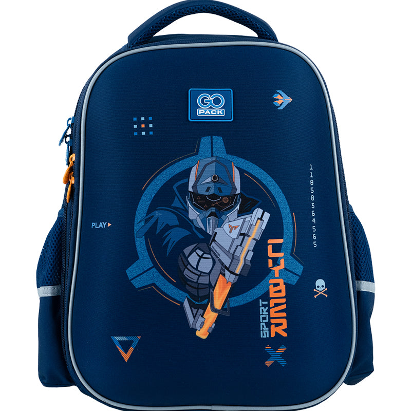 Рюкзак GoPack Education напівкаркасний GO24-165M-8 Cyber Game