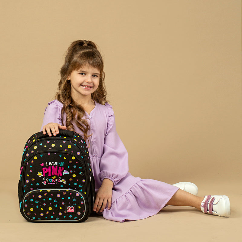 Рюкзак GoPack Education каркасний GO24-597M-2 Pink Power