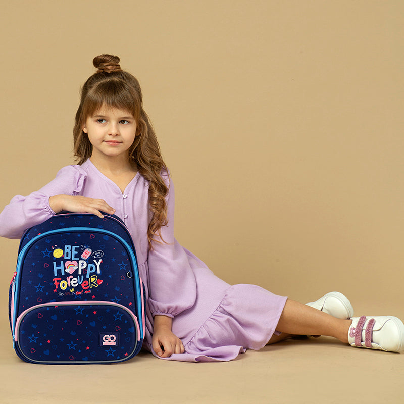 Рюкзак GoPack Education каркасний GO24-597M-3 Be Happy