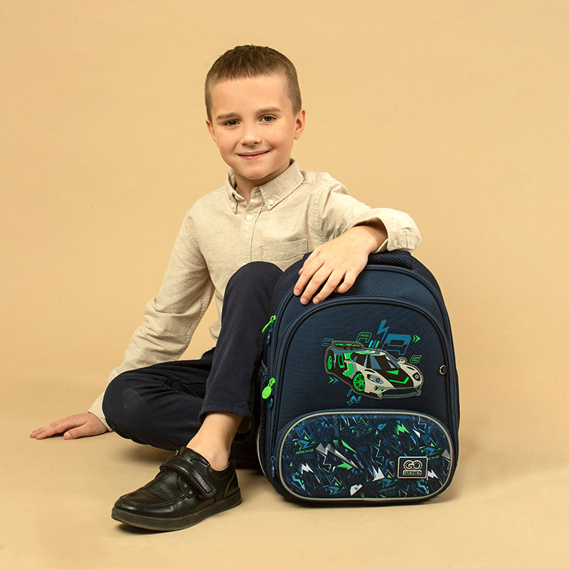 Рюкзак GoPack Education каркасний GO24-597M-7 Racing Car