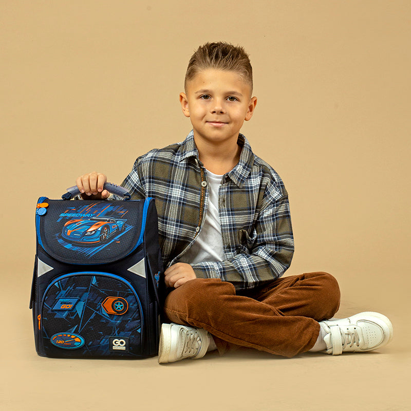 Рюкзак GoPack Education каркасний GO24-5001S-7 Speedway