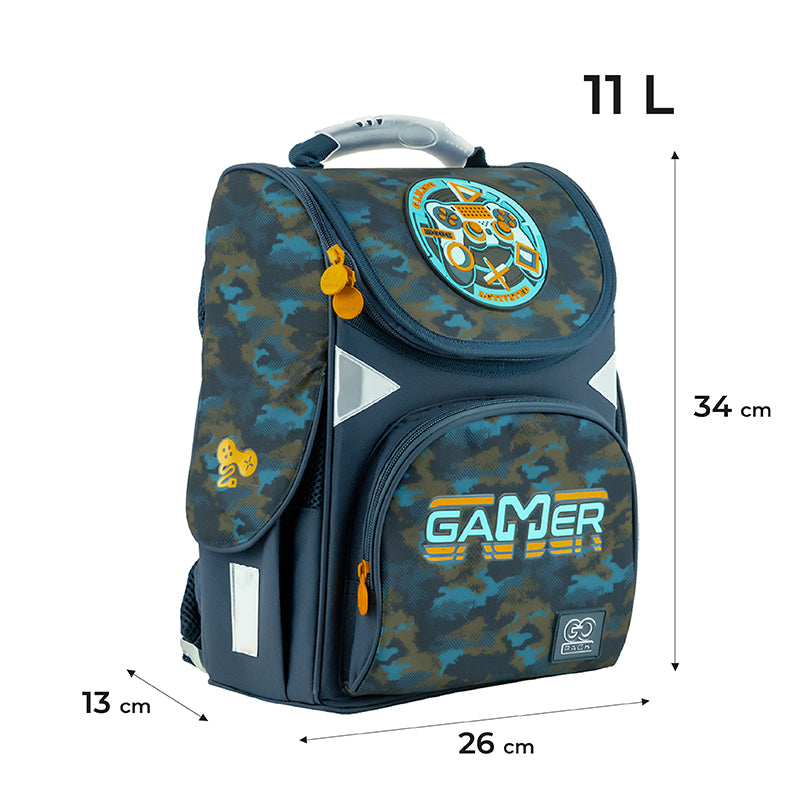 Рюкзак GoPack Education каркасний GO24-5001S-8 Gaming Mode