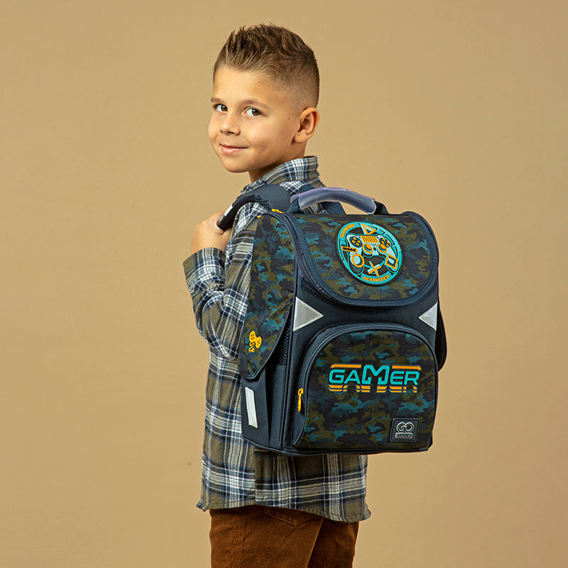 Рюкзак GoPack Education каркасний GO24-5001S-8 Gaming Mode