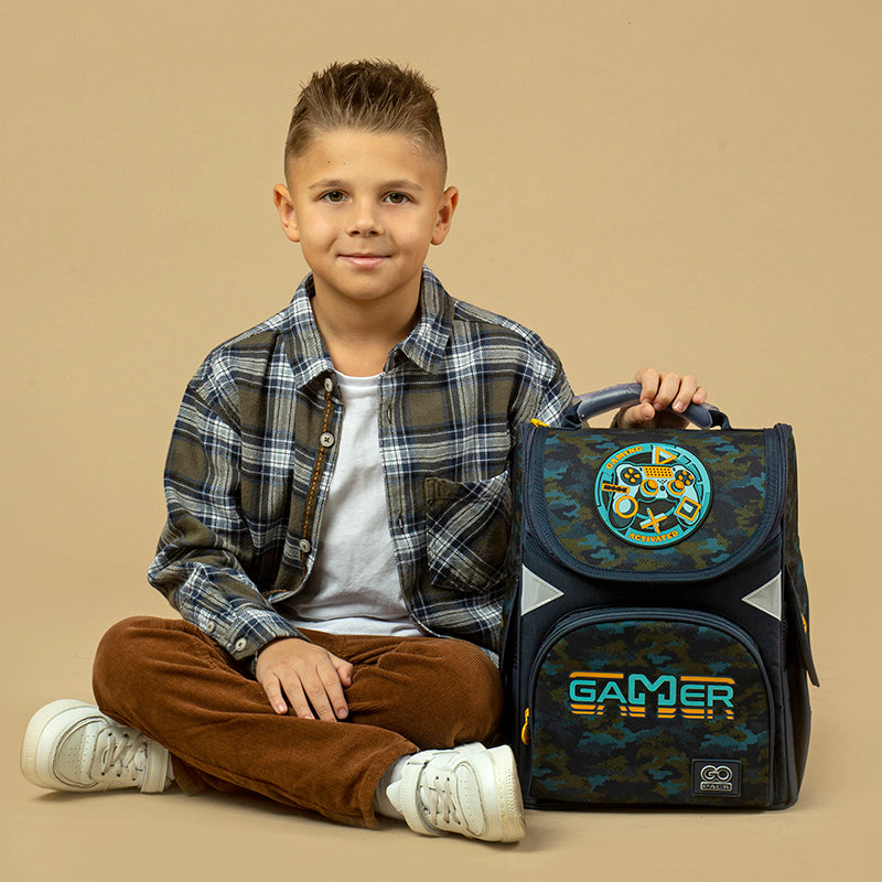 Рюкзак GoPack Education каркасний GO24-5001S-8 Gaming Mode