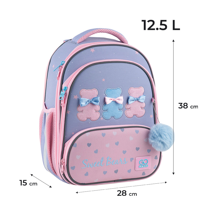 Tornister GoPack Education Lovely Bears GO25-597M-2
