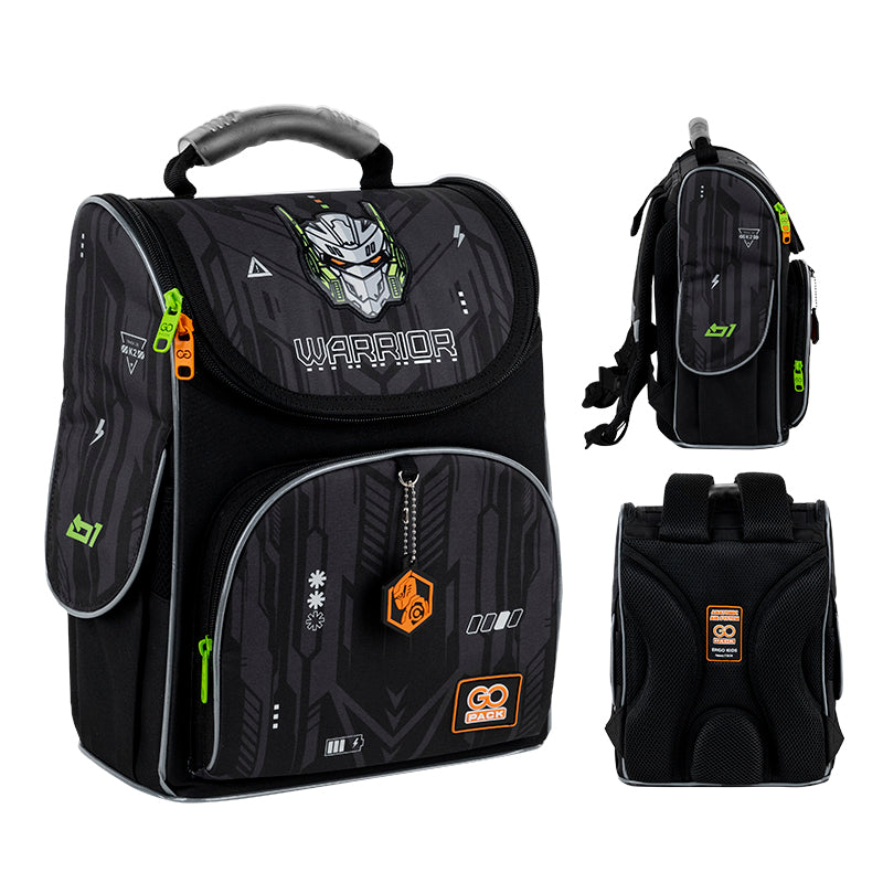 Рюкзак шкільний каркасний GoPack Education Warrior GO25-5001S-8