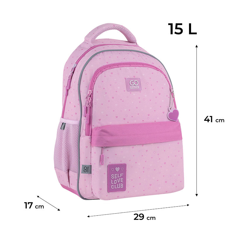 Рюкзак шкільний GoPack Education Self Love Club GO25-182M-4