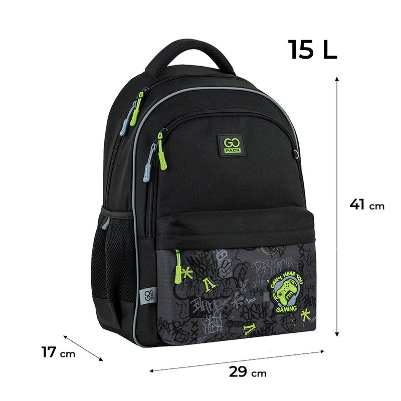 Рюкзак школьный GoPack Education Gaming GO25-182M-6