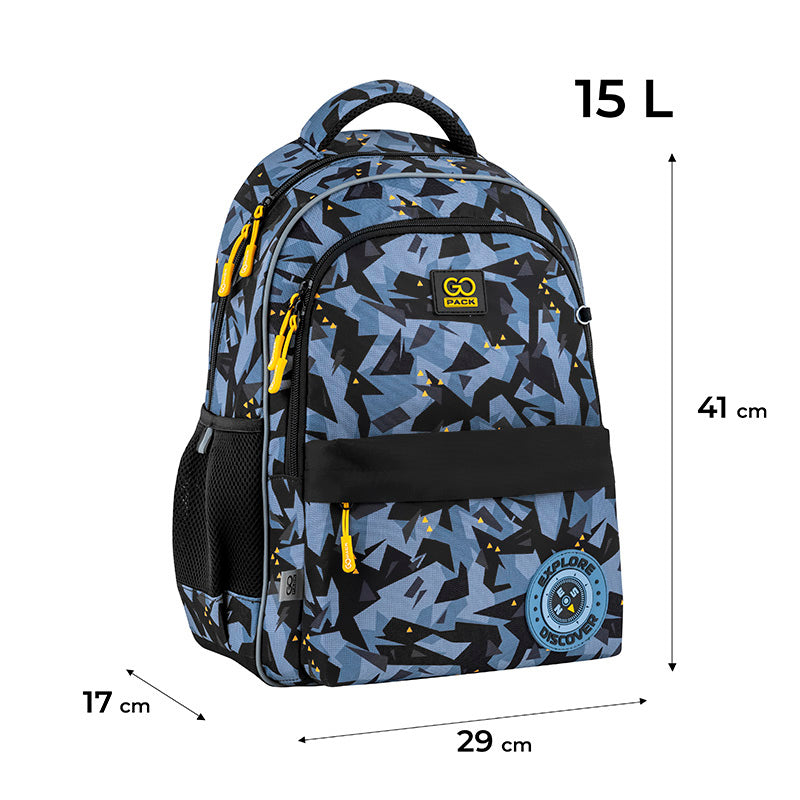 Рюкзак школьный GoPack Education Explore GO25-182M-8