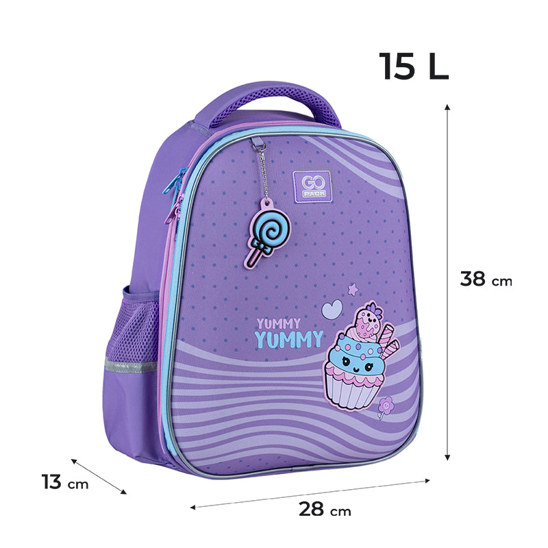 Tornister półusztywniany GoPack Education Yummy GO25-165M-3