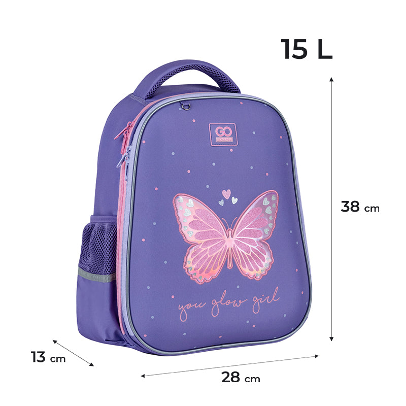 Tornister półusztywniany GoPack Education Glowing GO25-165M-4