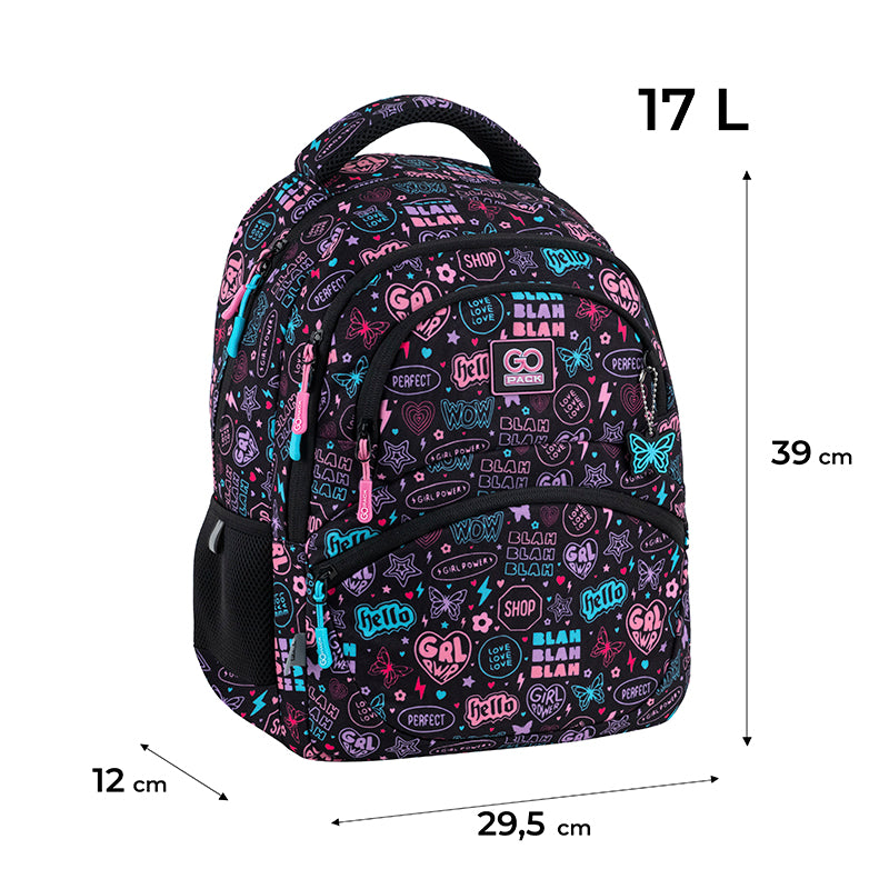 Рюкзак шкільний GoPack Education Girl Power GO25-175M-1