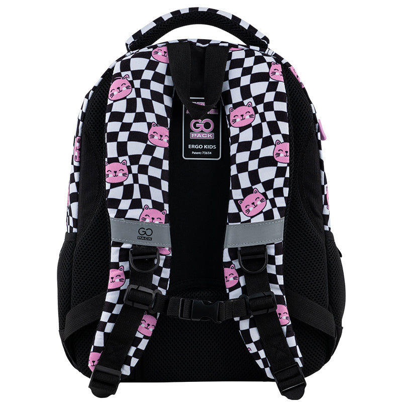 Рюкзак шкільний GoPack Education Pretty Kitties GO25-175M-2