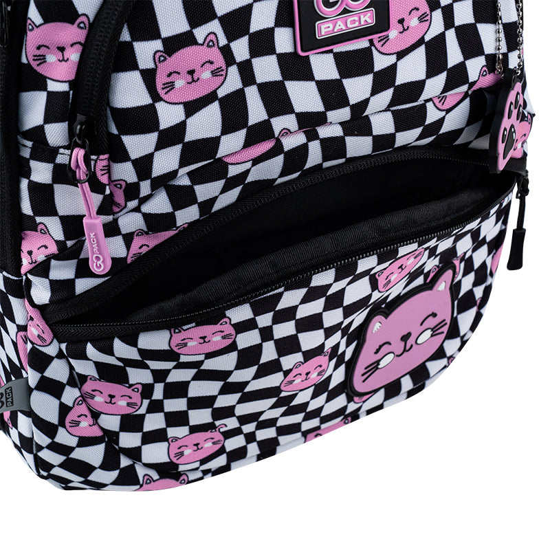 Рюкзак шкільний GoPack Education Pretty Kitties GO25-175M-2