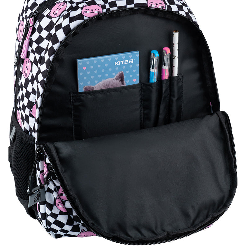 Рюкзак шкільний GoPack Education Pretty Kitties GO25-175M-2