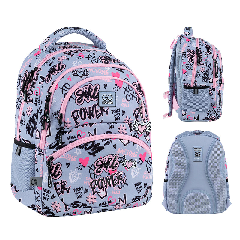Рюкзак шкільний GoPack Education Awesome GO25-175M-3