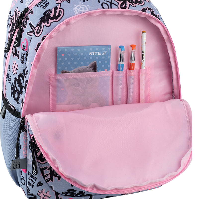 Рюкзак шкільний GoPack Education Awesome GO25-175M-3