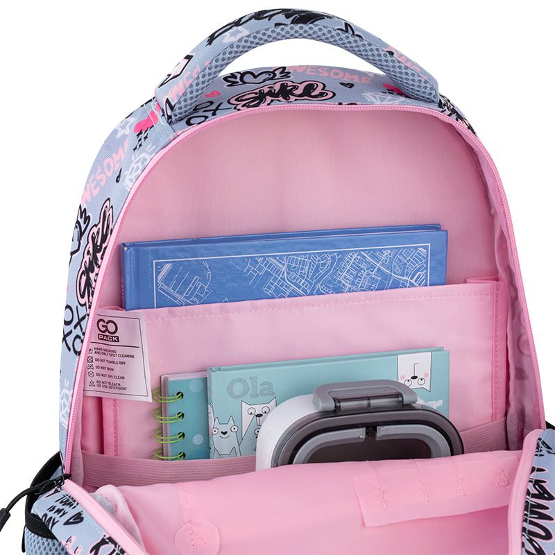 Рюкзак шкільний GoPack Education Awesome GO25-175M-3