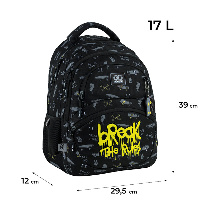 Plecak GoPack Education Break The Rules GO25-175M-6