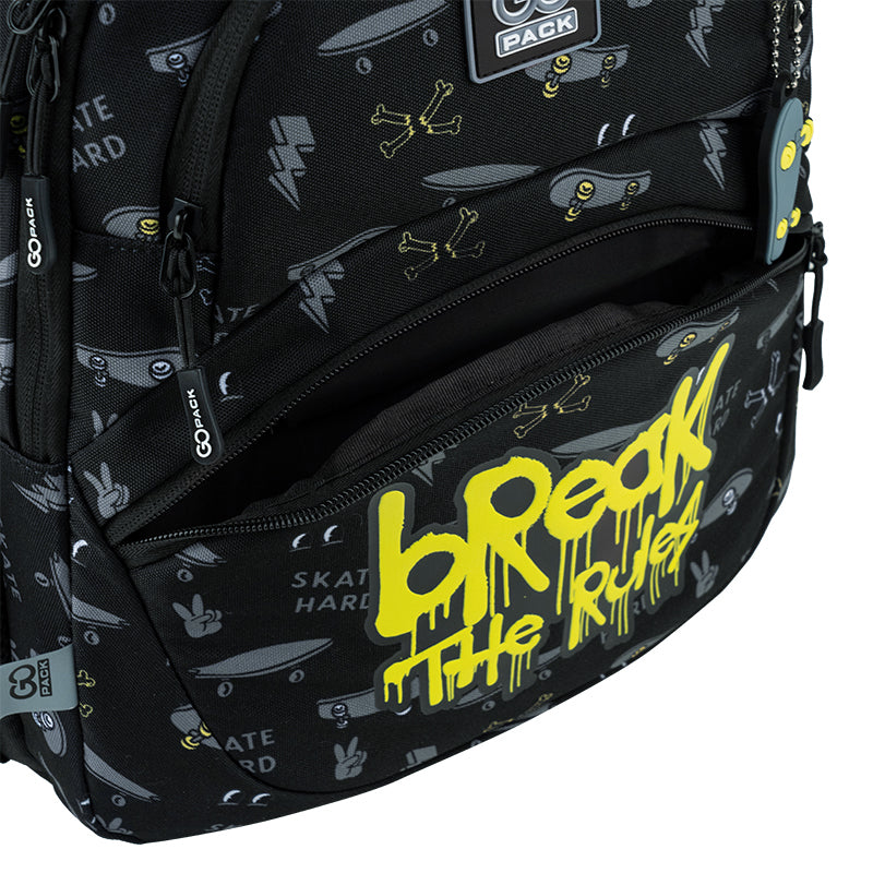 Рюкзак шкільний GoPack Education Break The Rules GO25-175M-6