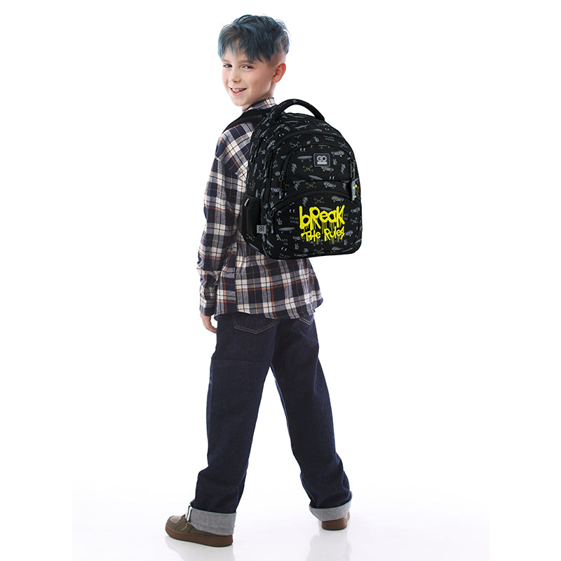 Рюкзак шкільний GoPack Education Break The Rules GO25-175M-6