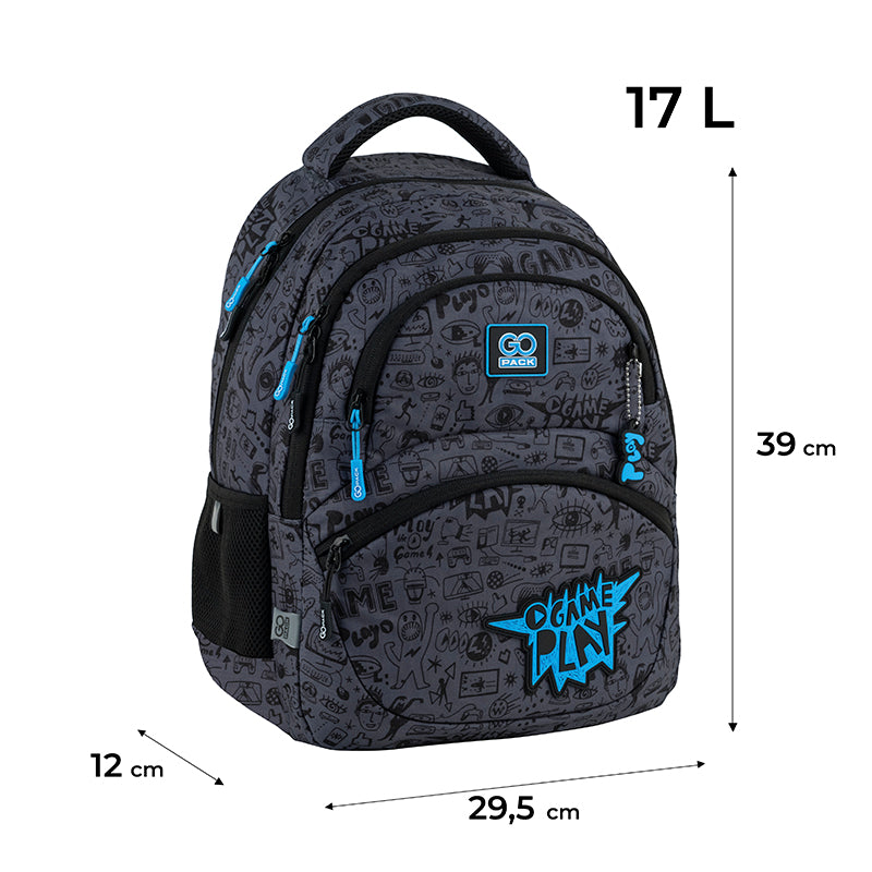 Plecak GoPack Education Cool Gamer GO25-175M-8