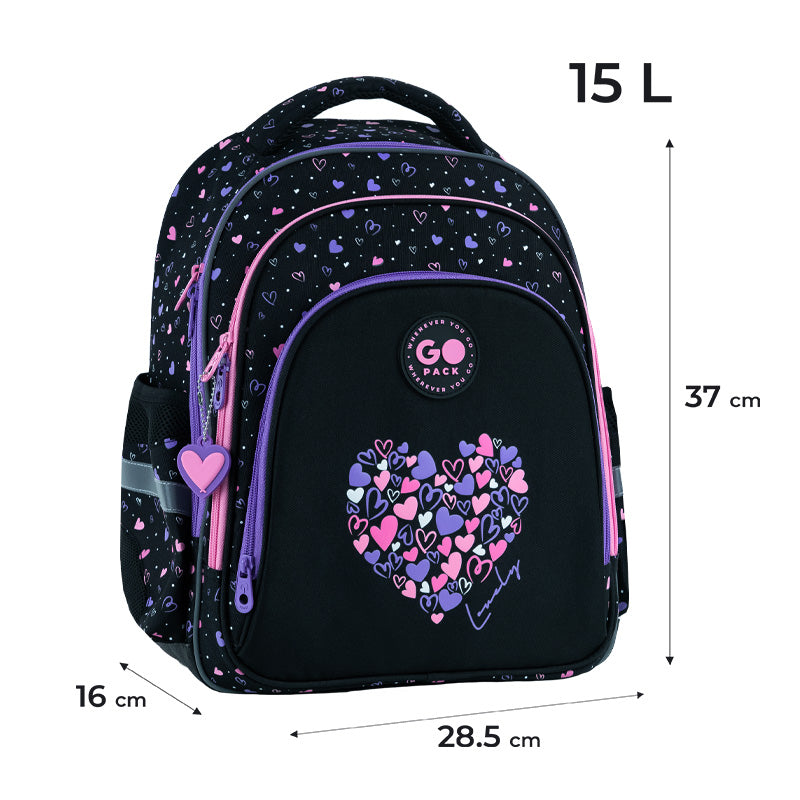 Рюкзак шкільний GoPack Education Bright&Awesome GO26-2606S-3