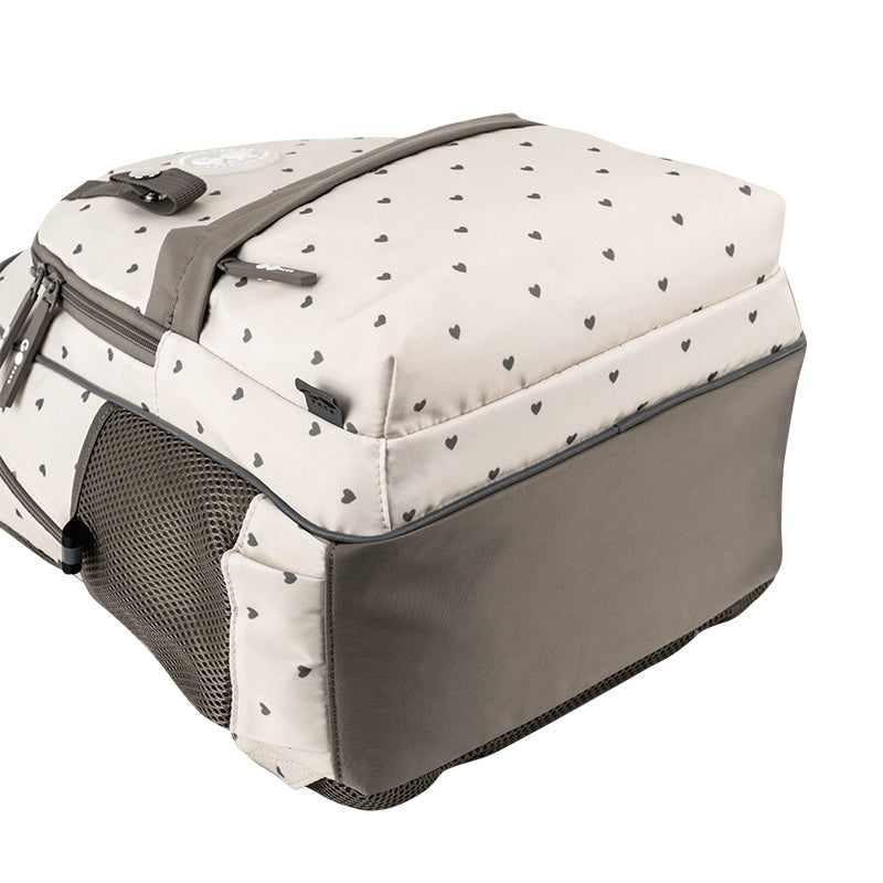 Рюкзак шкільний GoPack Education Beige Polka Dots GO26-182M-3
