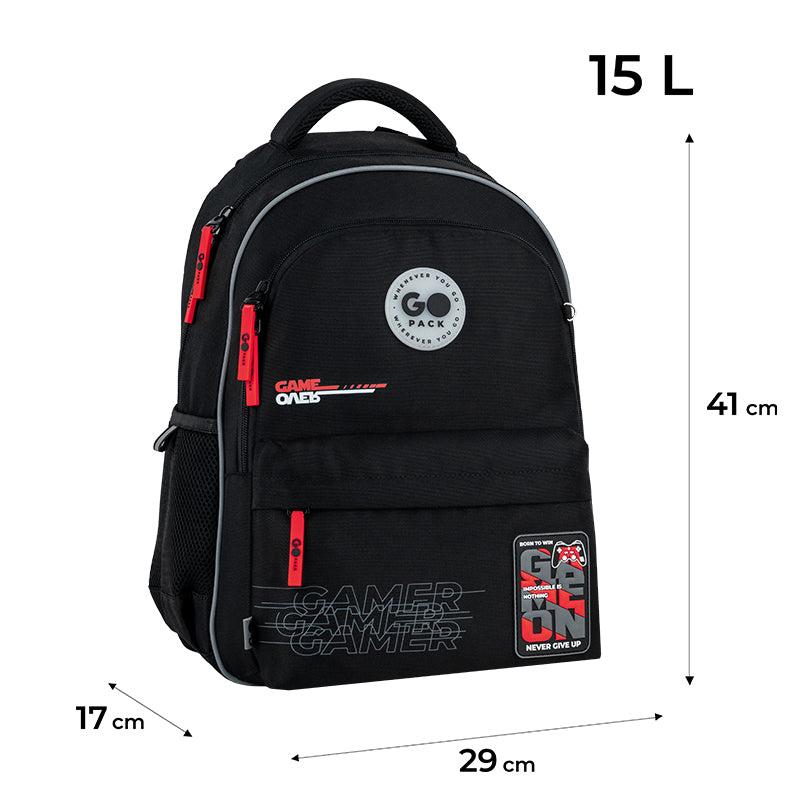 Рюкзак шкільний GoPack Education Born To Win GO26-182M-5