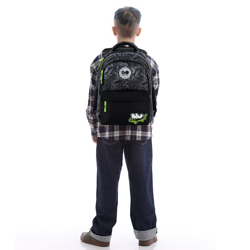 Рюкзак шкільний GoPack Education Wow Skate GO26-182M-7
