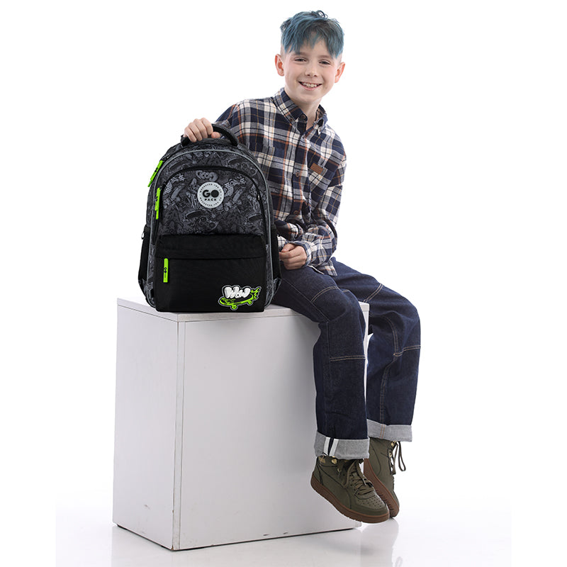 Рюкзак шкільний GoPack Education Wow Skate GO26-182M-7