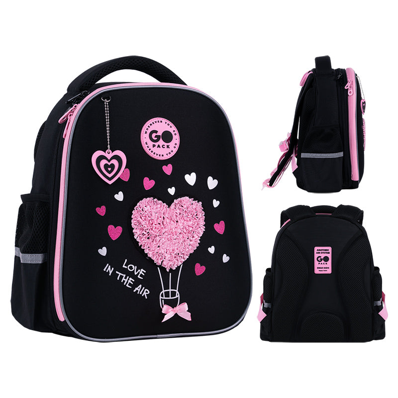 Tornister półusztywniany GoPack Education Heart GO26-165S-2