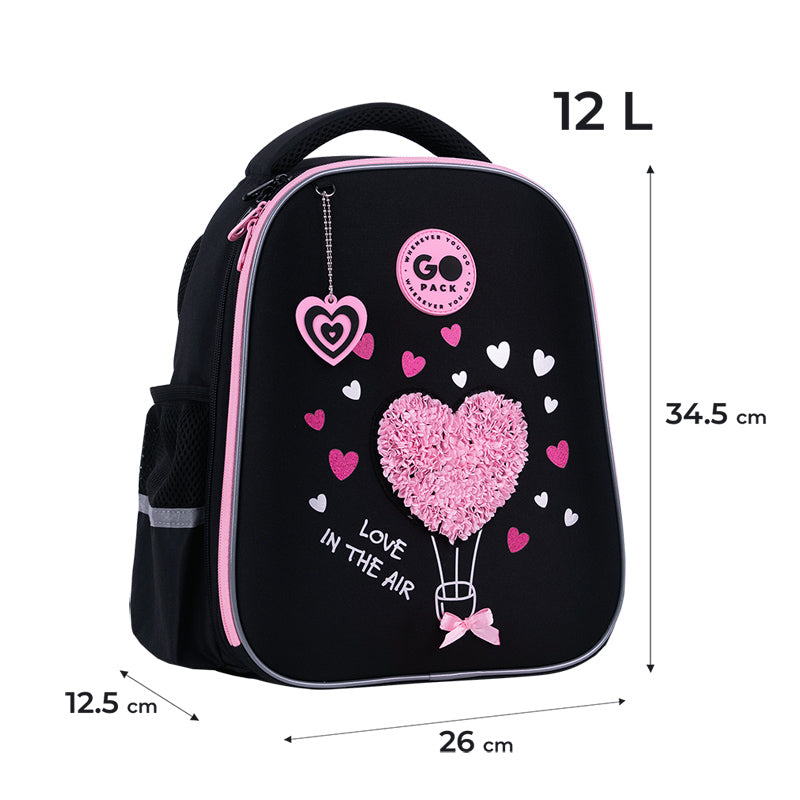 Tornister półusztywniany GoPack Education Heart GO26-165S-2