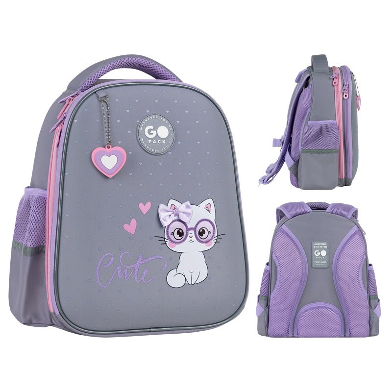 Tornister półusztywniany GoPack Education Cute Kitty GO26-165S-3