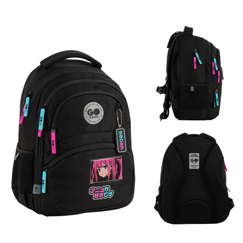 Рюкзак шкільний GoPack Education Anime girl GO26-175M-2