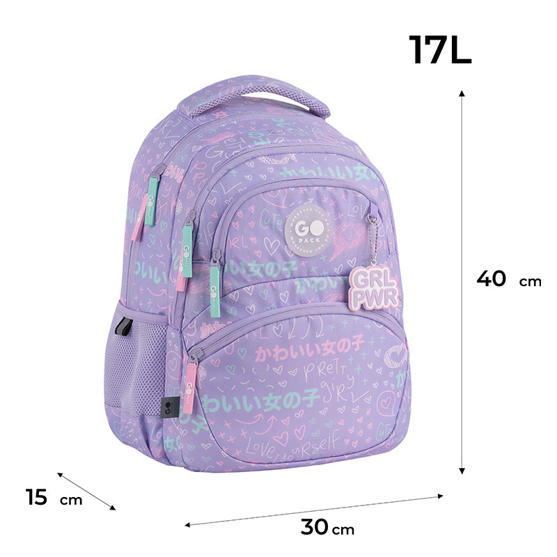 Plecak GoPack Education Girl Rule GO26-175M-3
