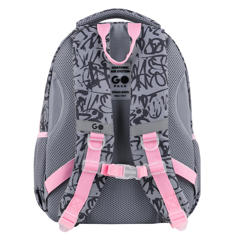 Рюкзак шкільний GoPack Education Fluffy Heart GO26-175M-4