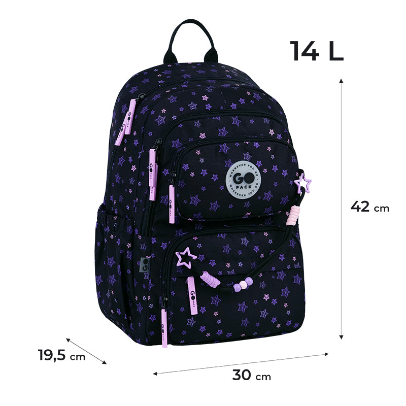 Рюкзак шкільний GoPack Education Stars GO26-120M-1