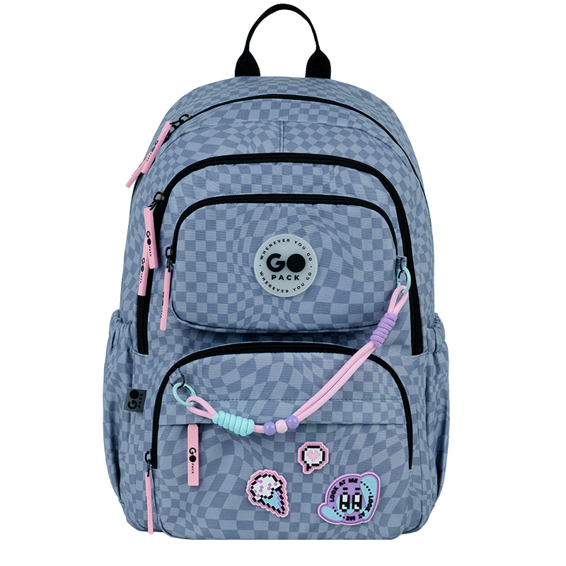 Рюкзак шкільний GoPack Education Pixel Mood GO26-120M-2