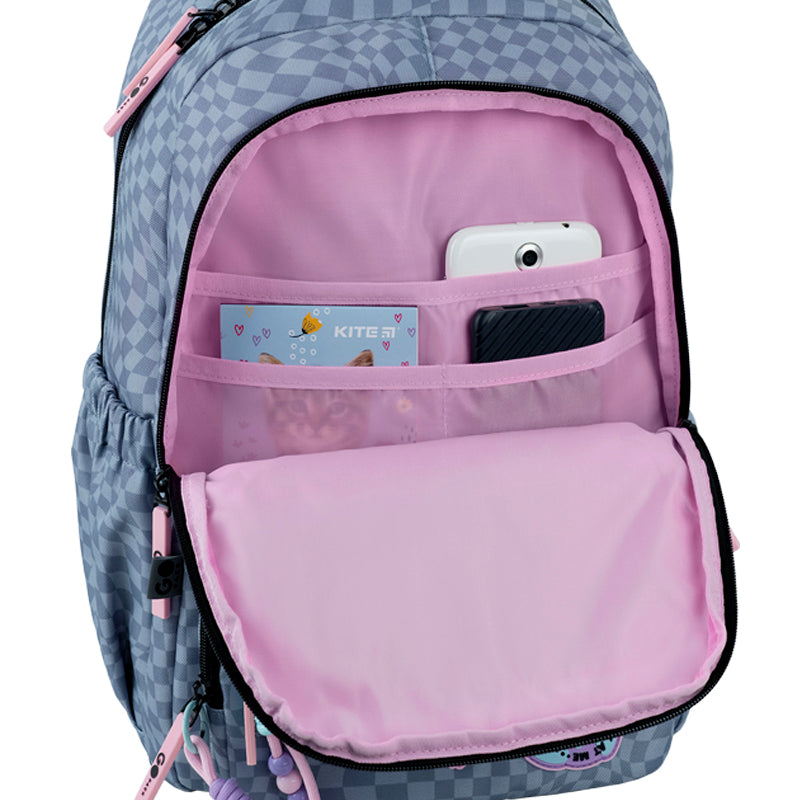 Рюкзак шкільний GoPack Education Pixel Mood GO26-120M-2