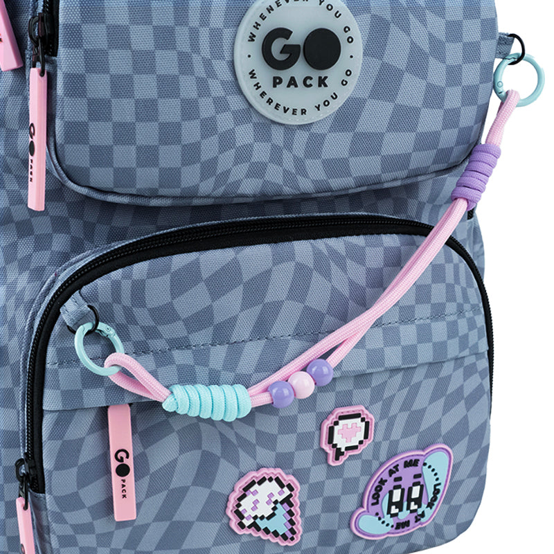 Рюкзак шкільний GoPack Education Pixel Mood GO26-120M-2