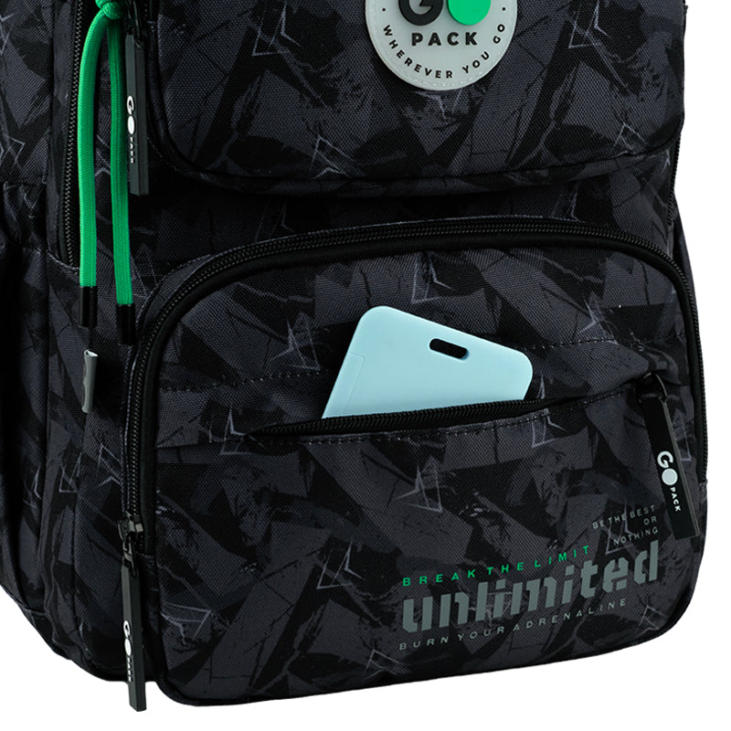 Рюкзак шкільний GoPack Education Unlimited GO26-120M-4