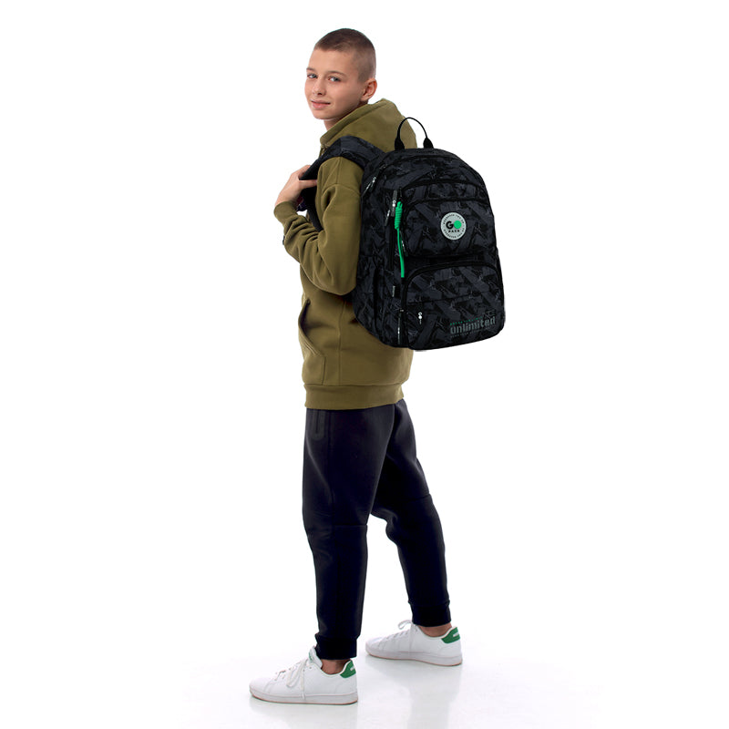 Рюкзак шкільний GoPack Education Unlimited GO26-120M-4