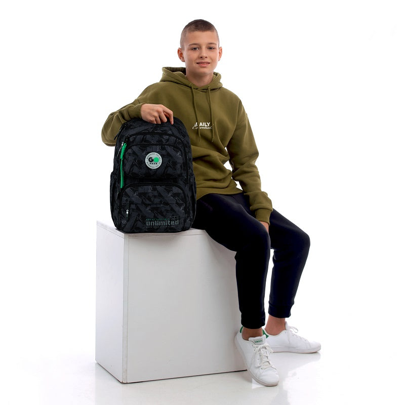 Рюкзак шкільний GoPack Education Unlimited GO26-120M-4